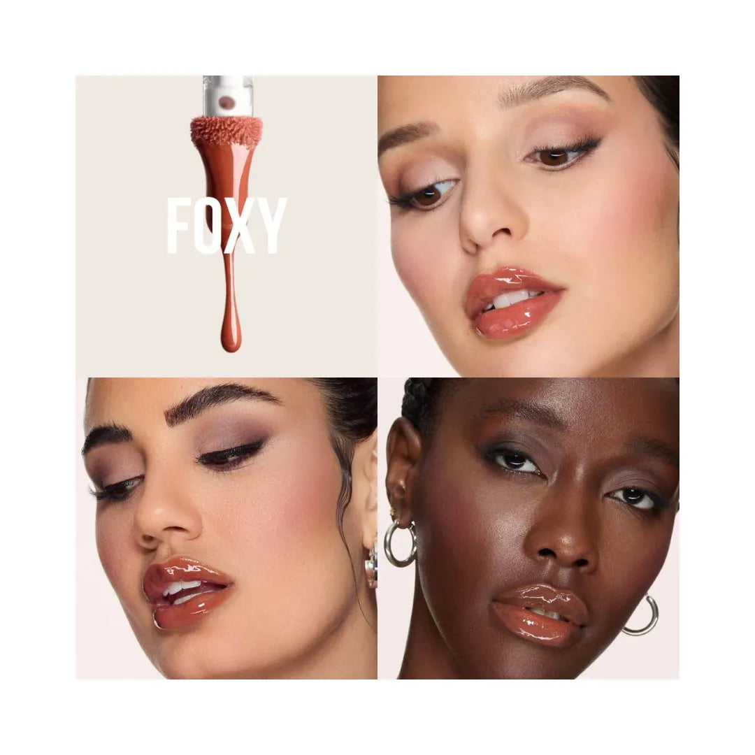 HUDA BEAUTY Faux Filler Shiny Non-Sticky Lip Gloss