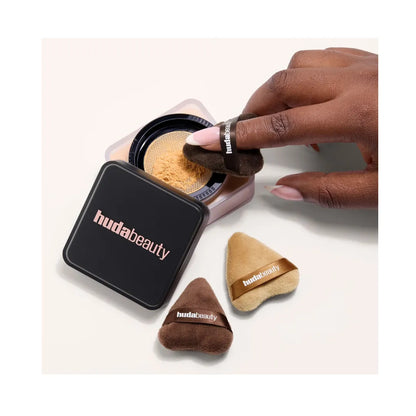 HUDA BEAUTY Mini Puffs Powder Puff Trio