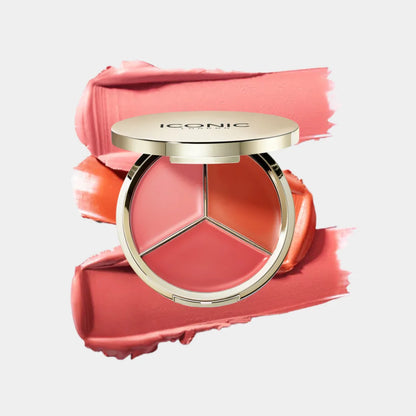 ICONIC LONDON Lip & Cheek Trio