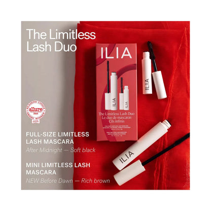 ILIA The Limitless Lash Duo - Black & Brown Mascara Set