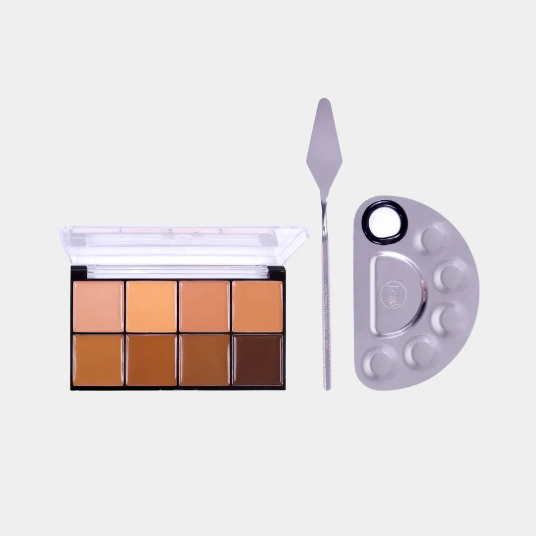 J.CAT BEAUTY Master Class Face/FX Color Palette & Pro Makeup Tool Kit