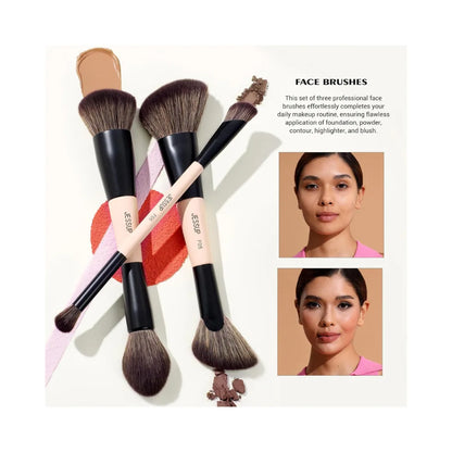 JESSUP 14-in-7 Double Sided T600 Makeup Brush Set