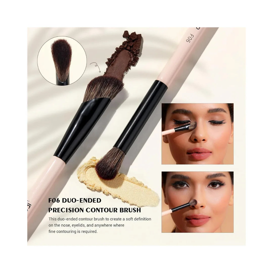 Jessup 3 PC Double Sided T508 Makeup Brush Set