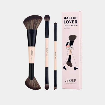 JESSUP 3PC Dual Ended T507 Makeup Brush Set