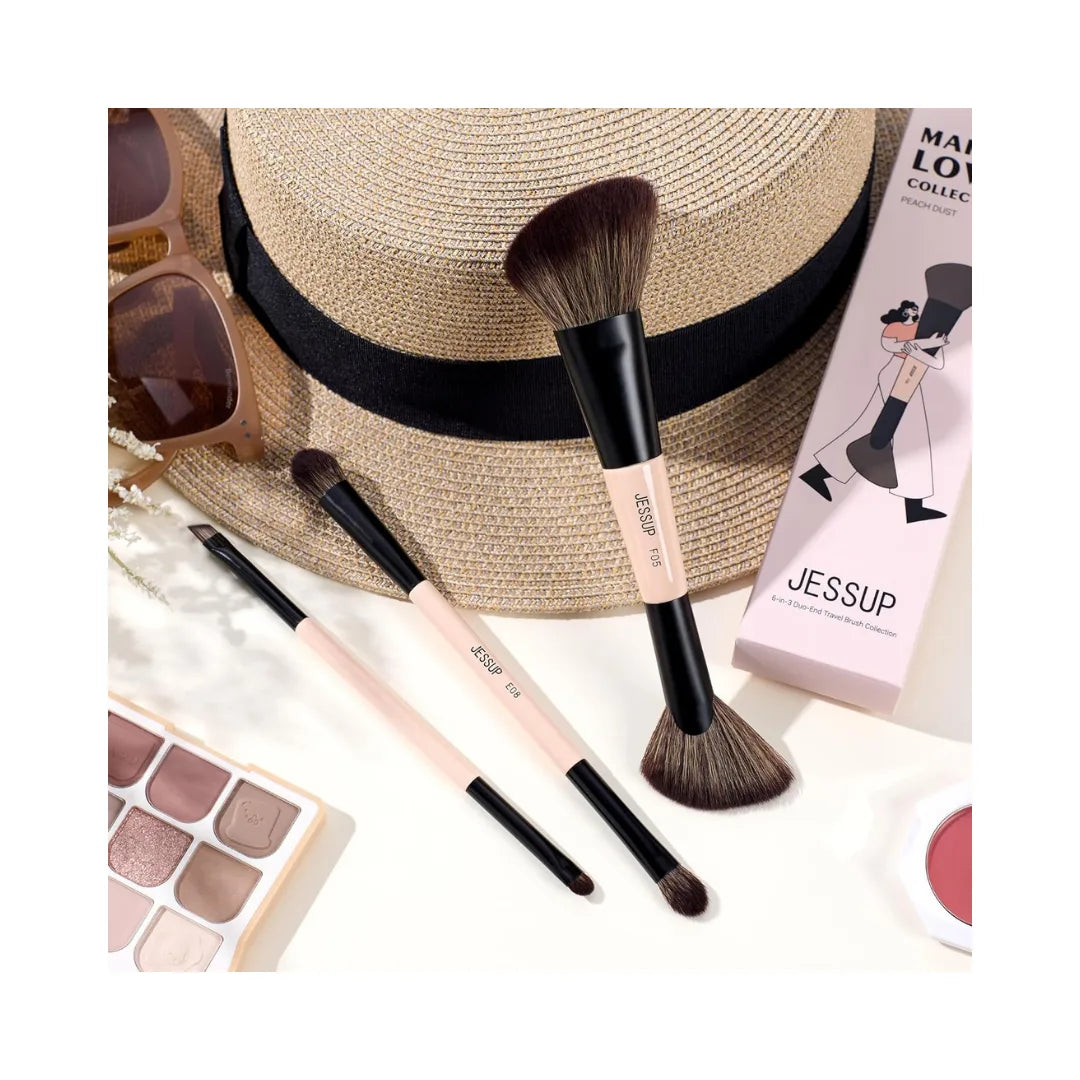 JESSUP 3PC Dual Ended T507 Makeup Brush Set
