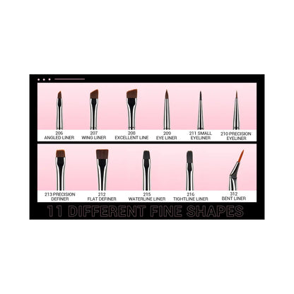 JESSUP Eyeliner Brush Set 11pcs T324