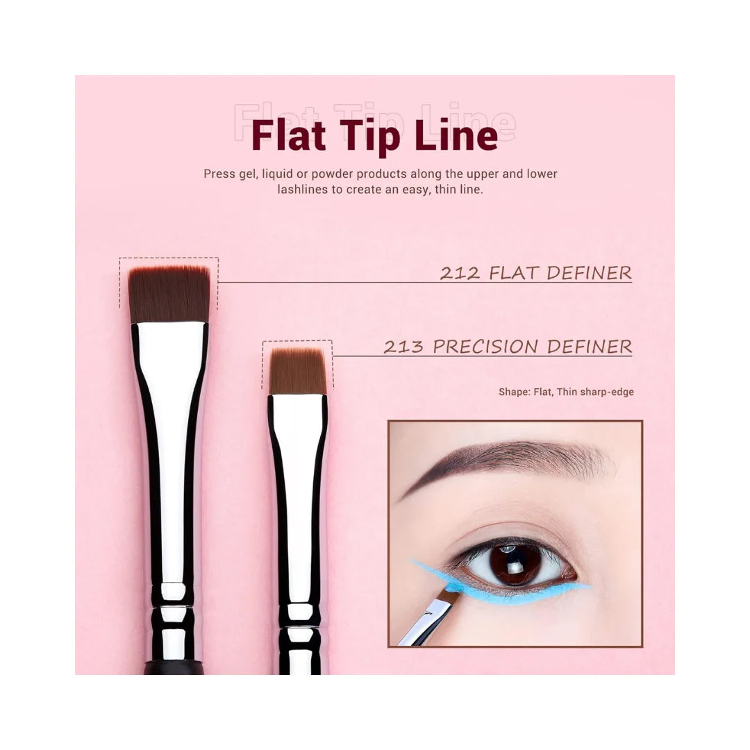 JESSUP Eyeliner Brush Set 11pcs T324
