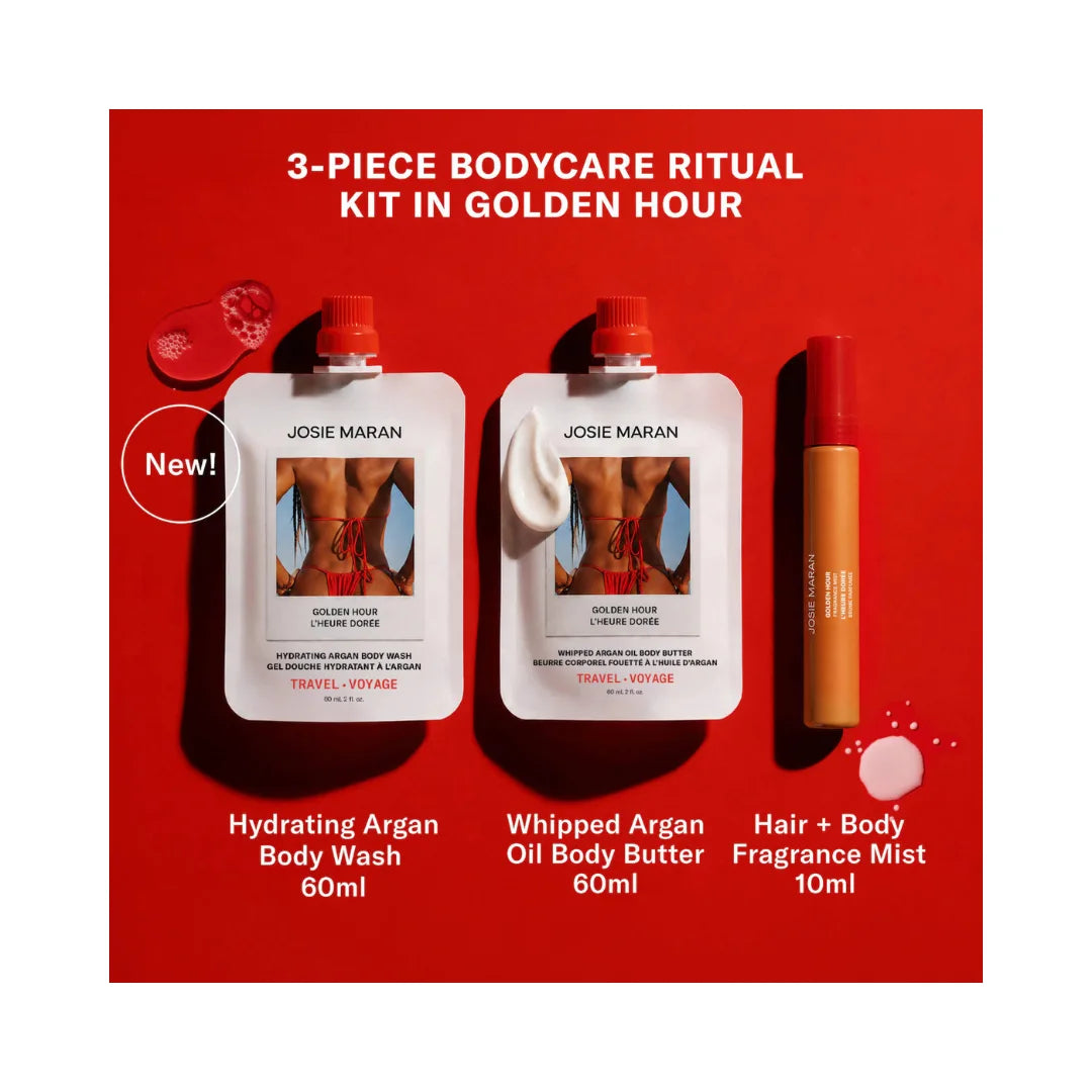 JOSIE MARAN Golden Hour Mini Bodycare Ritual Gift Set