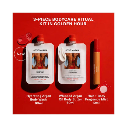 JOSIE MARAN Golden Hour Mini Bodycare Ritual Gift Set