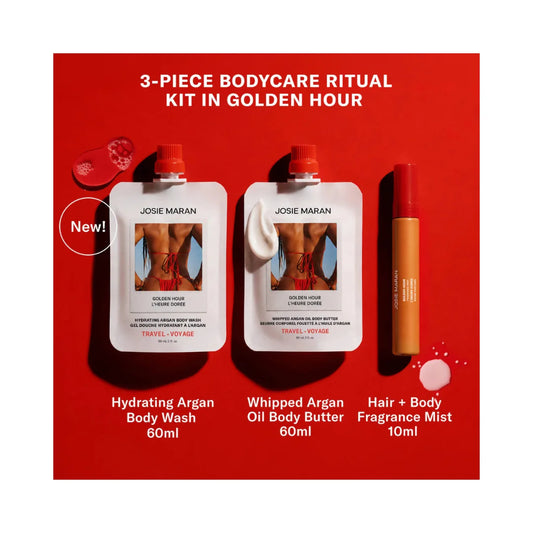 JOSIE MARAN Golden Hour Mini Bodycare Ritual Gift Set