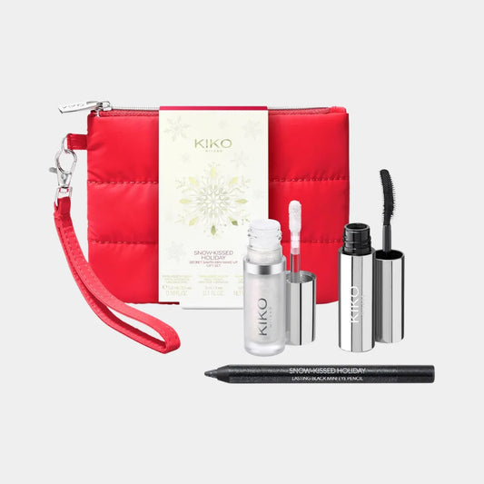 KIKO MILANO Snow-Kissed Holiday Secret Santa Mini Make Up Set