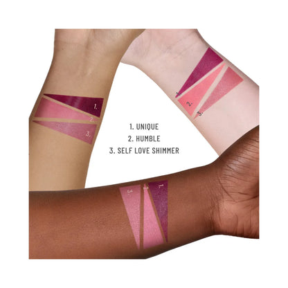 LYS BEAUTY Higher Standard 3pc Satin Matte Cream Blush Set