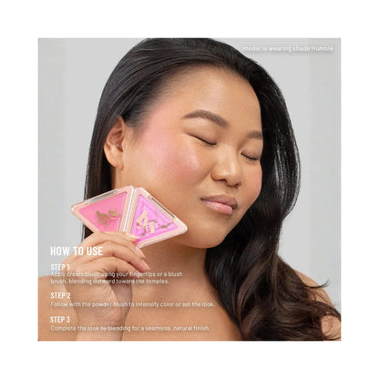 LYS BEAUTY Higher Standard Cream and Powder Longwear Blush Duo