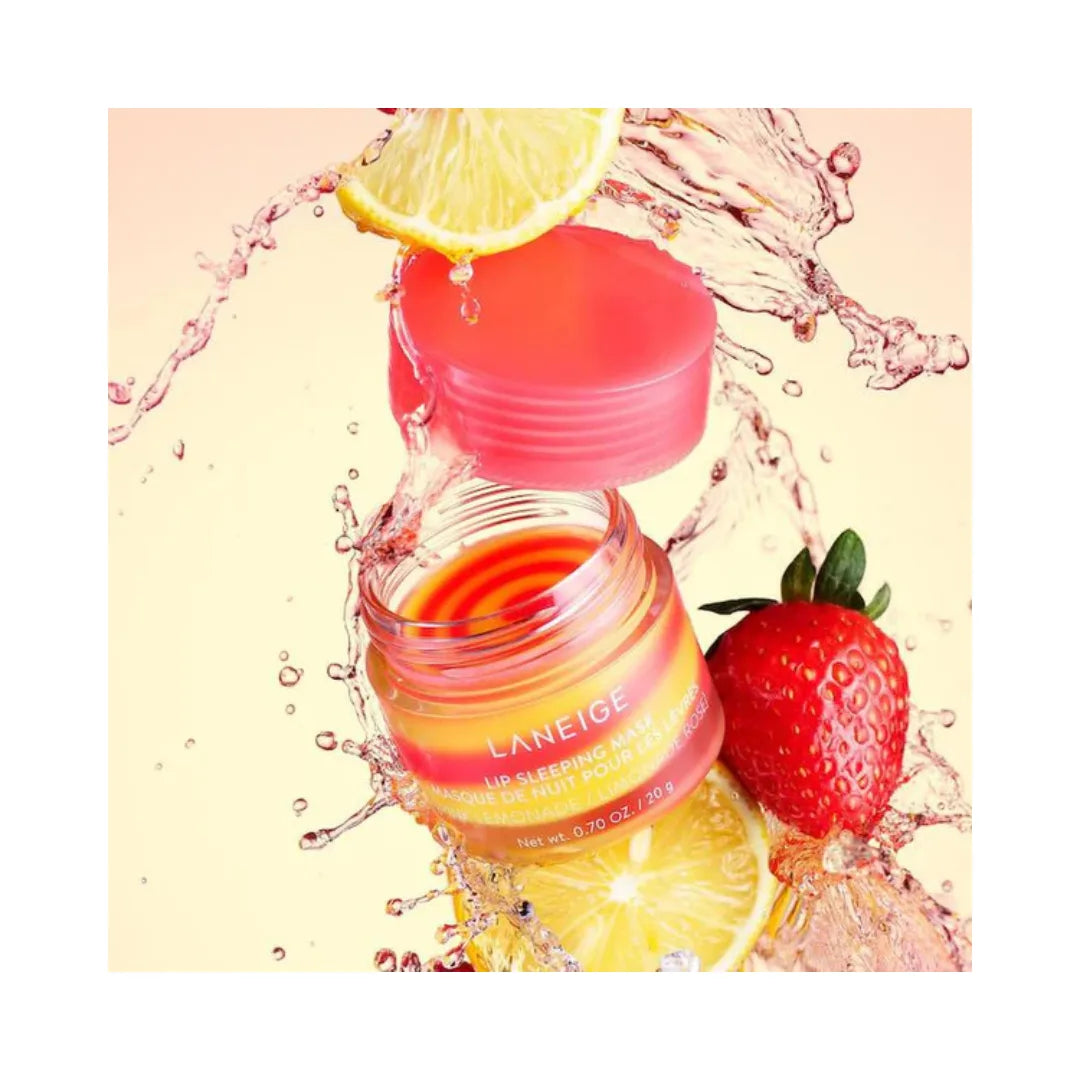 LANEIGE Pink Lemonade Swirl Lip Sleeping Mask