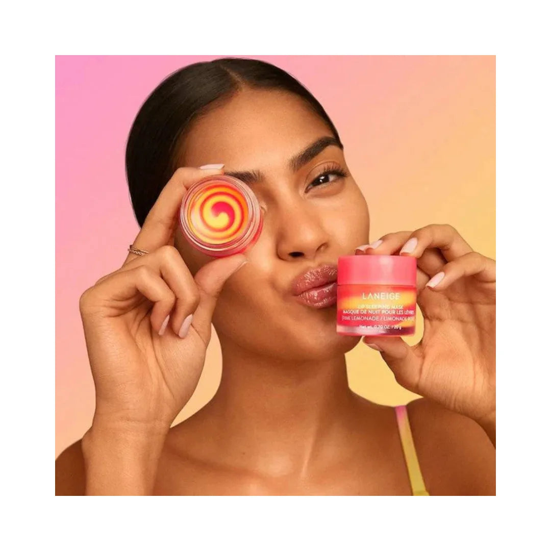LANEIGE Pink Lemonade Swirl Lip Sleeping Mask