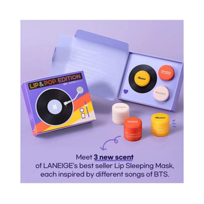 LANEIGE BTS Lip Sleeping Mask Lip & Pop Edition