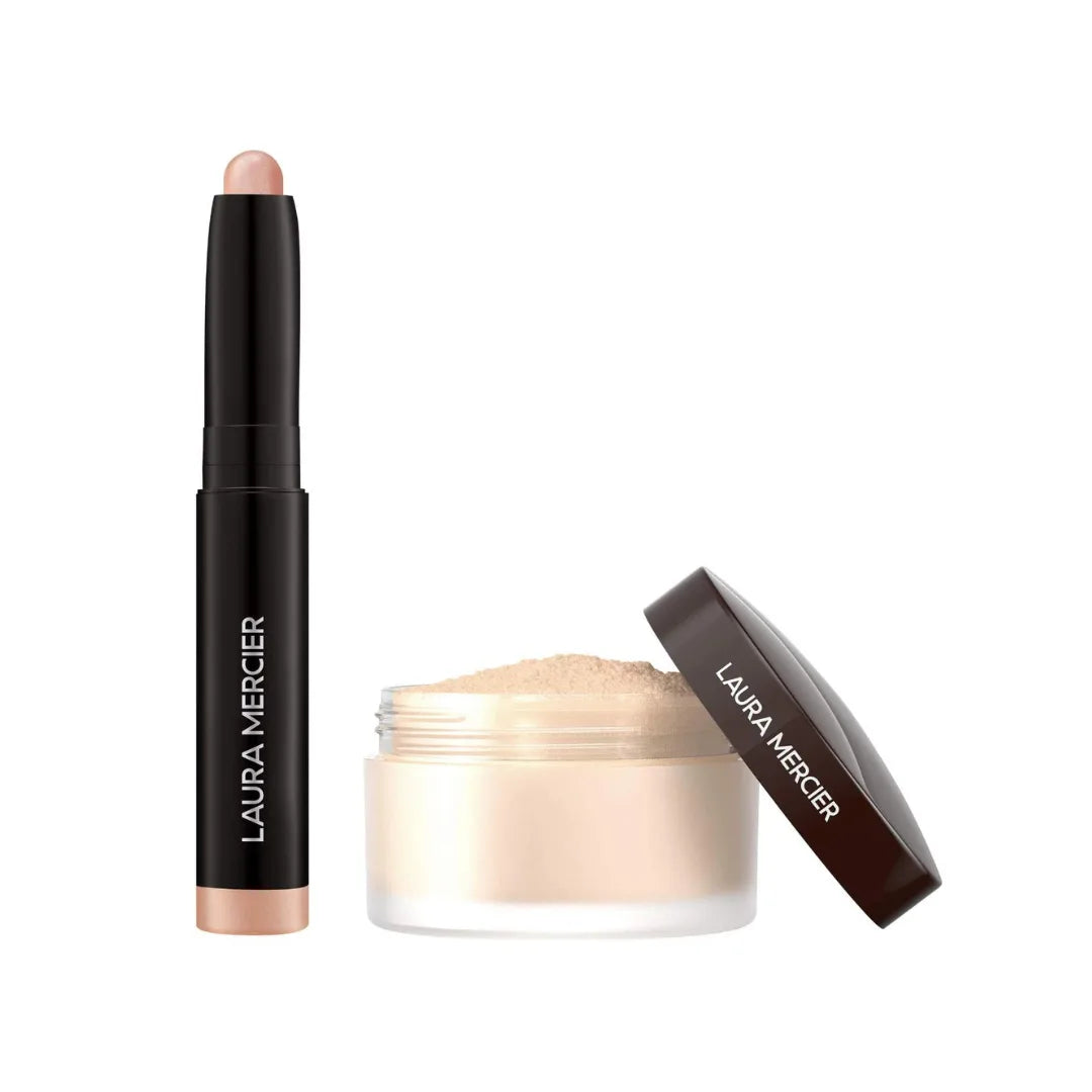 LAURA MERCIER Mini Artistry Icons Loose Powder and Eyeshadow Set