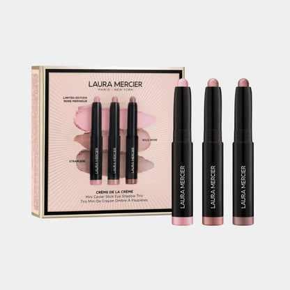 LAURA MERCIER Crème de la Crème Mini Caviar Stick Eyeshadow Trio