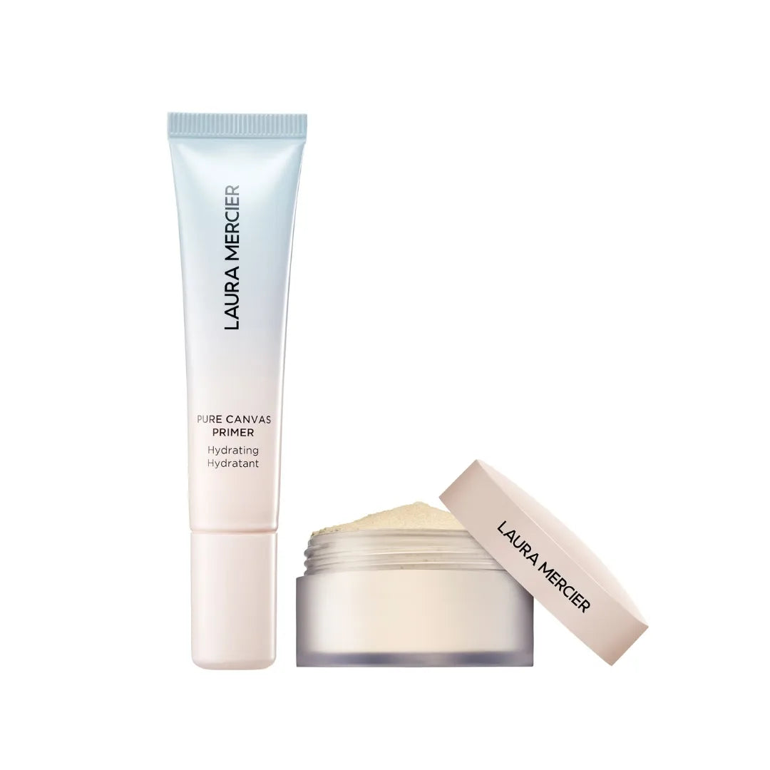 LAURA MERCIER Flawless Treats Mini Prime + Set Duo