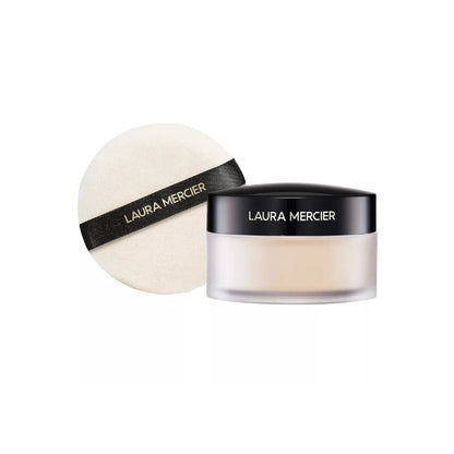 LAURA MERCIER  Indulgent Icons Ultra-Blur Translucent Loose Setting Powder & Velour Puff Set