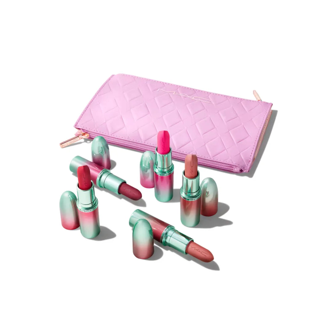 MAC COSMETICS Less Is Bore Full-Size Matte Lipstick Gift Set