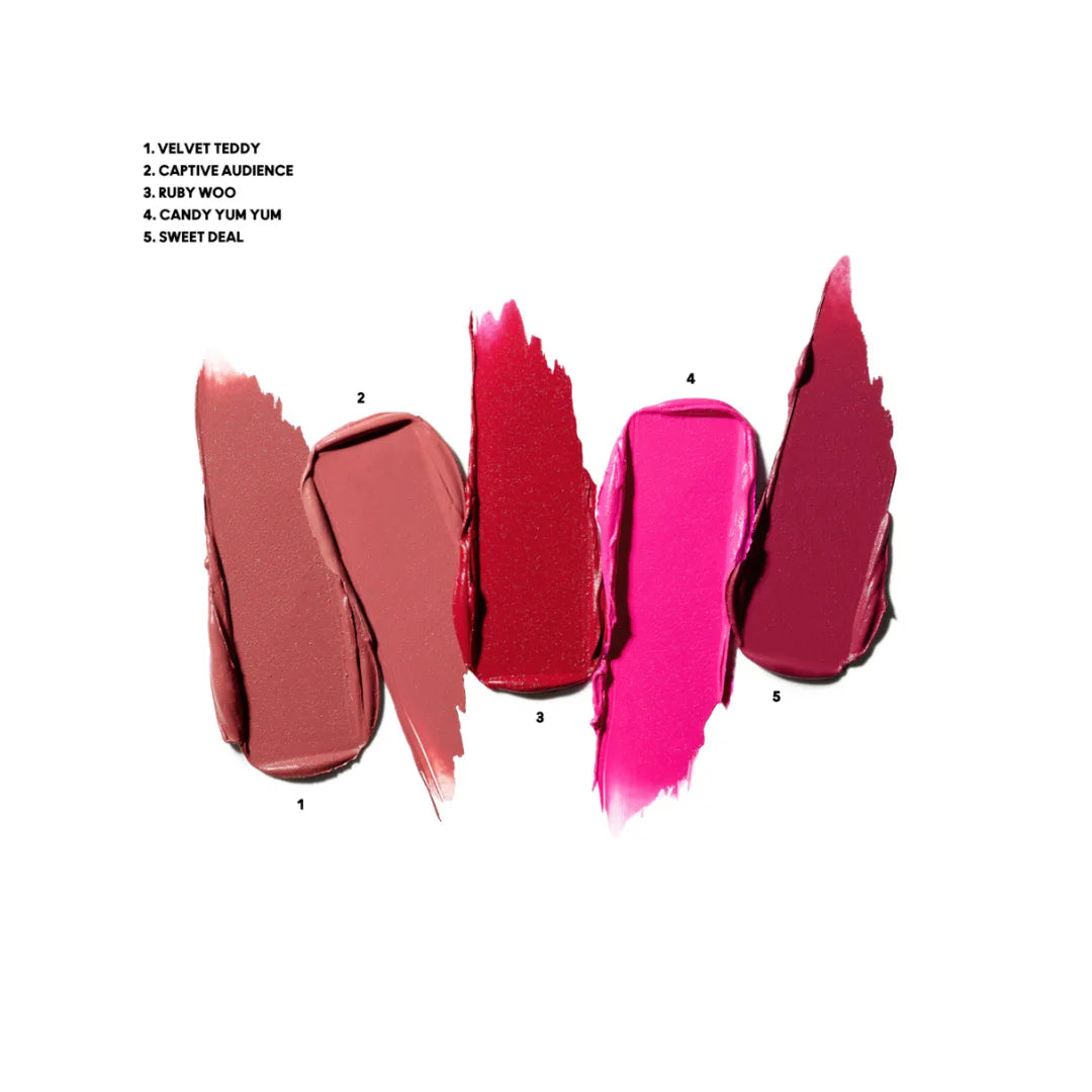 MAC COSMETICS Less Is Bore Full-Size Matte Lipstick Gift Set