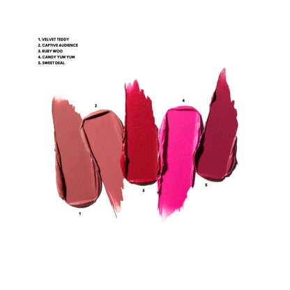 MAC COSMETICS Less Is Bore Full-Size Matte Lipstick Gift Set