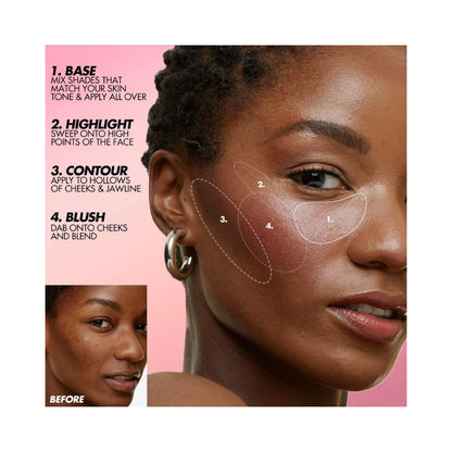 MAKE UP FOR EVER HD Skin Face Essentials Long-Lasting Full Face Cream Palette