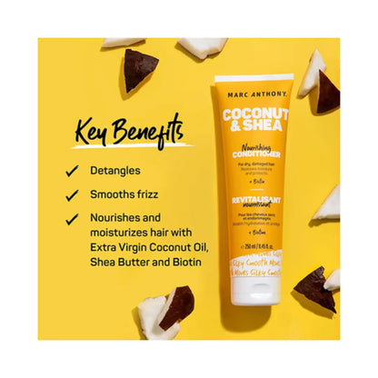 MARC ANTHONY Mini Hydrating Coconut Oil And Shea Butter Leave In Conditioner