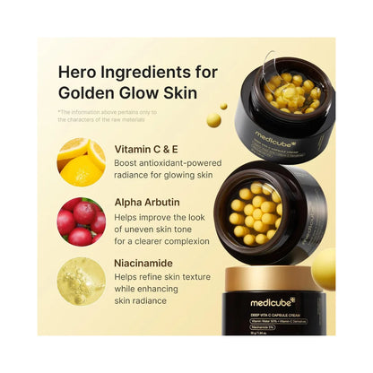 MEDICUBE Deep Vitamin C Capsule Cream