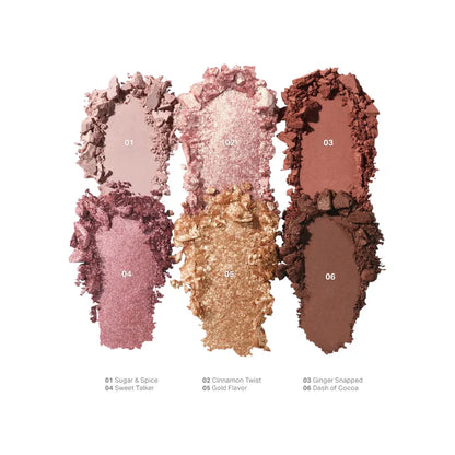 MORPHE ChromaPlus 6-Pan Eyeshadow Palette - Outer Spice