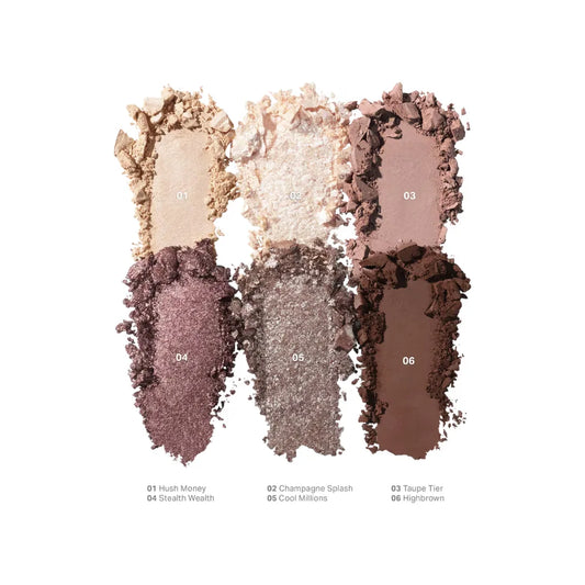 MORPHE ChromaPlus 6-Pan Eyeshadow Palette - Rich Glitch