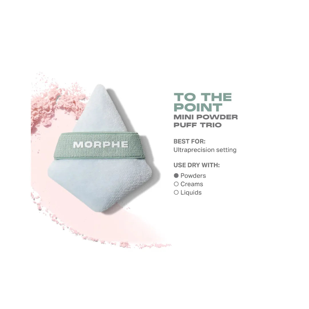 MORPHE To The Point Mini Powder Puff Trio