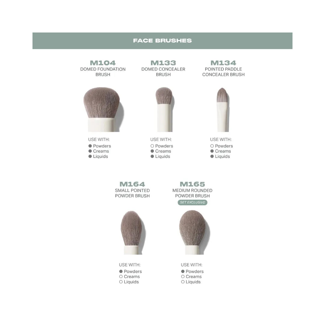 MORPHE Ready, Set, Pro 16-Piece Face & Eye Brush Set