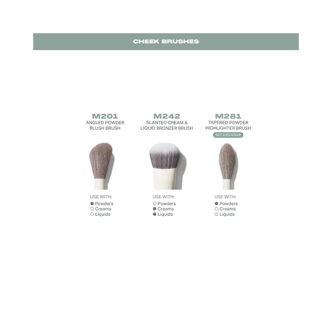 MORPHE Ready, Set, Pro 16-Piece Face & Eye Brush Set