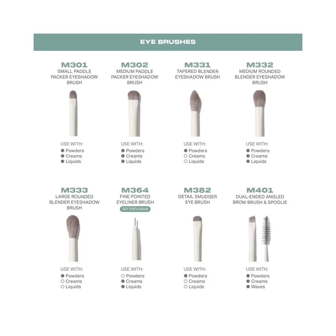 MORPHE Ready, Set, Pro 16-Piece Face & Eye Brush Set