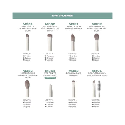 MORPHE Ready, Set, Pro 16-Piece Face & Eye Brush Set