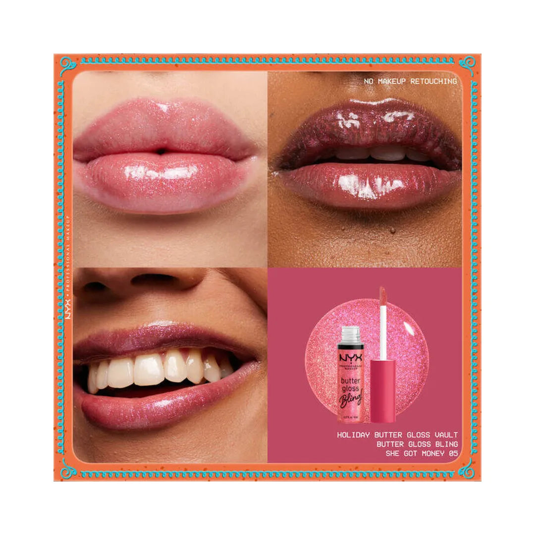 NYX PROFESSIONAL MAKEUP 10-Pc. Holiday Butter Gloss Vault Gift Set