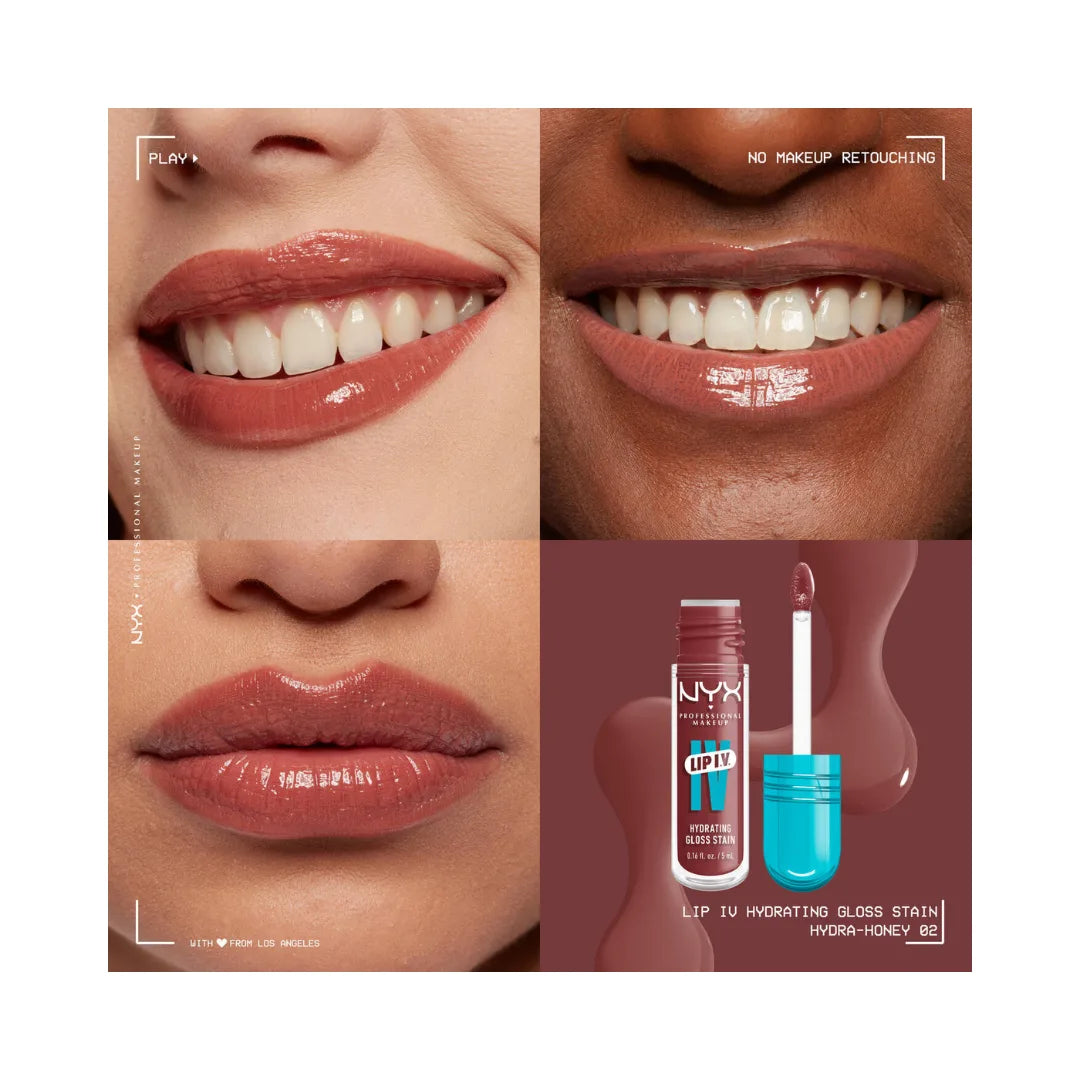 NYX PROFESSIONAL MAKEUP Lip I.V. Hydrating Lip Gloss Stain