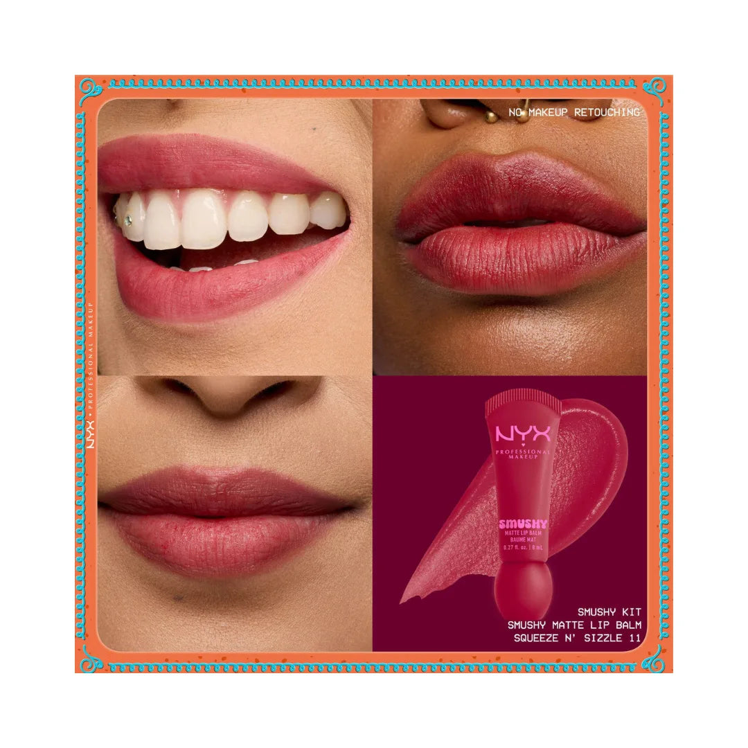 NYX PROFESSIONAL MAKEUP Holiday Smushy Lip Balm Gift Set