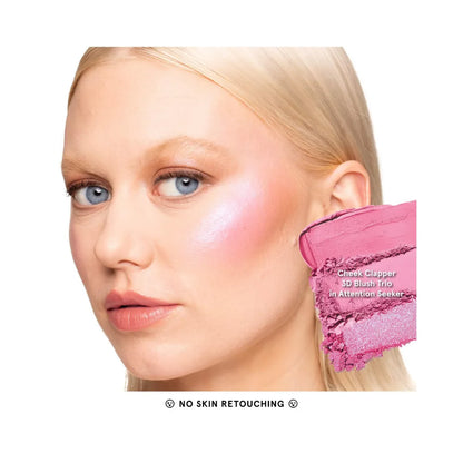 ONE/SIZE Cheek Clapper 3D Blush Trio Palette