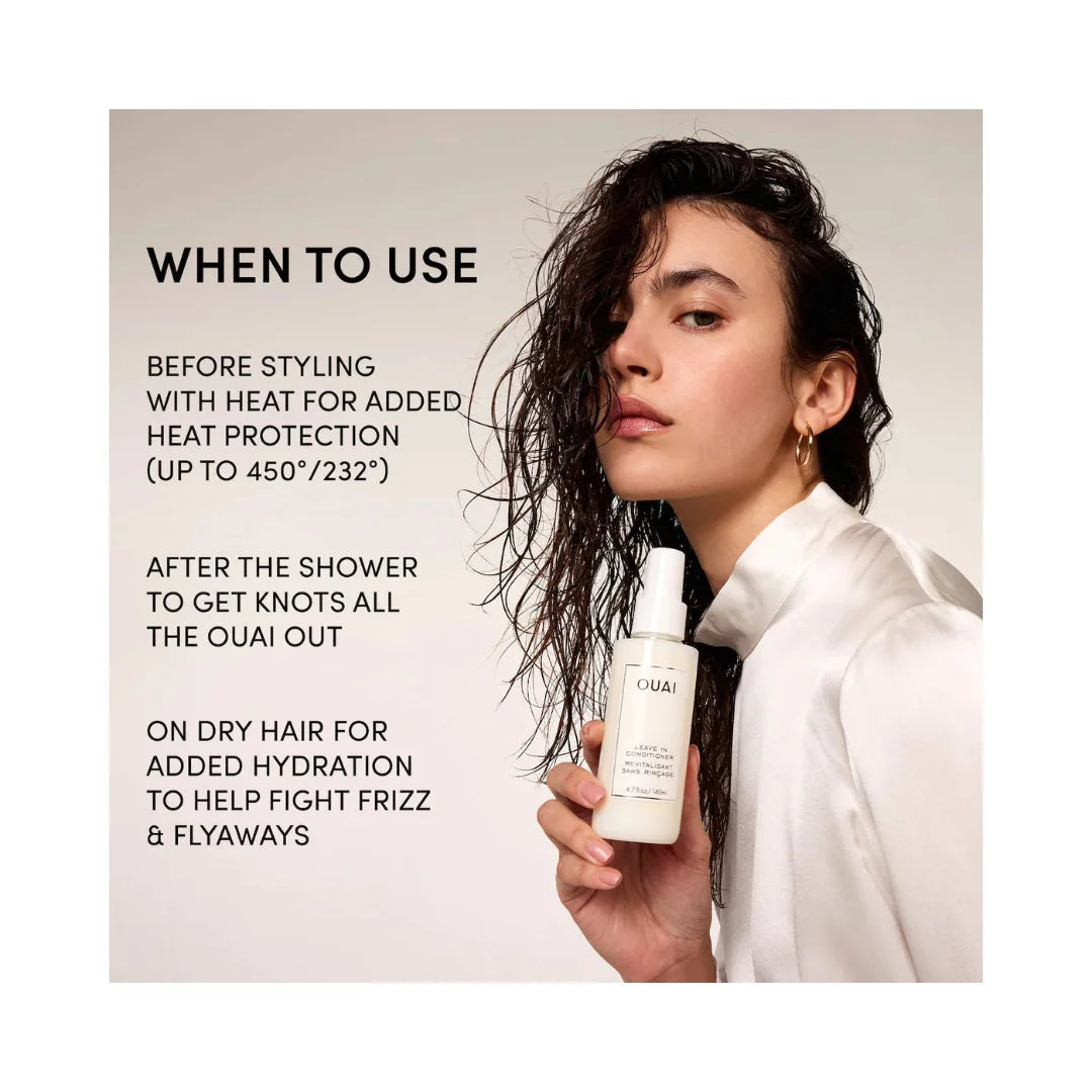 OUAI North Bondi Conditioning, Detangling, and Frizz Fighting Leave-in Conditioner