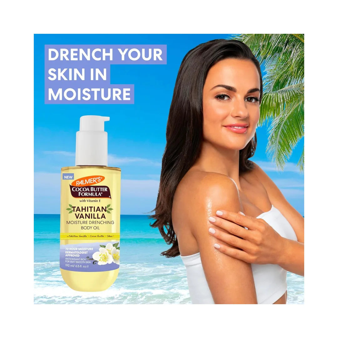PALMER'S Tahitian Vanilla Moisture Drenching Body Oil