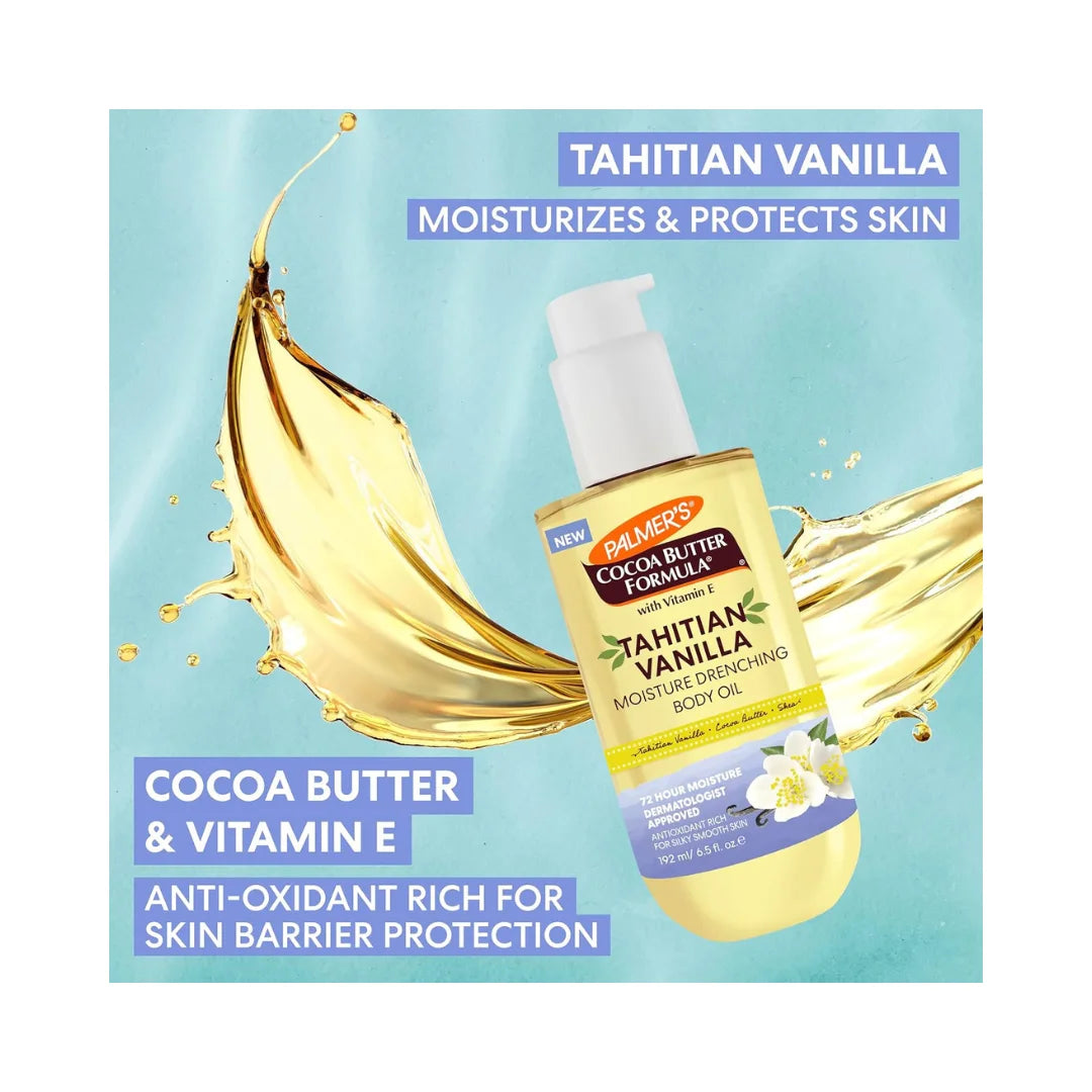 PALMER'S Tahitian Vanilla Moisture Drenching Body Oil