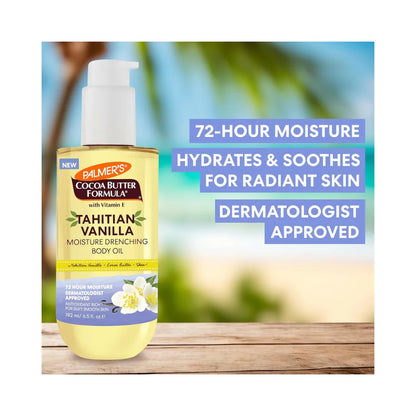PALMER'S Tahitian Vanilla Moisture Drenching Body Oil