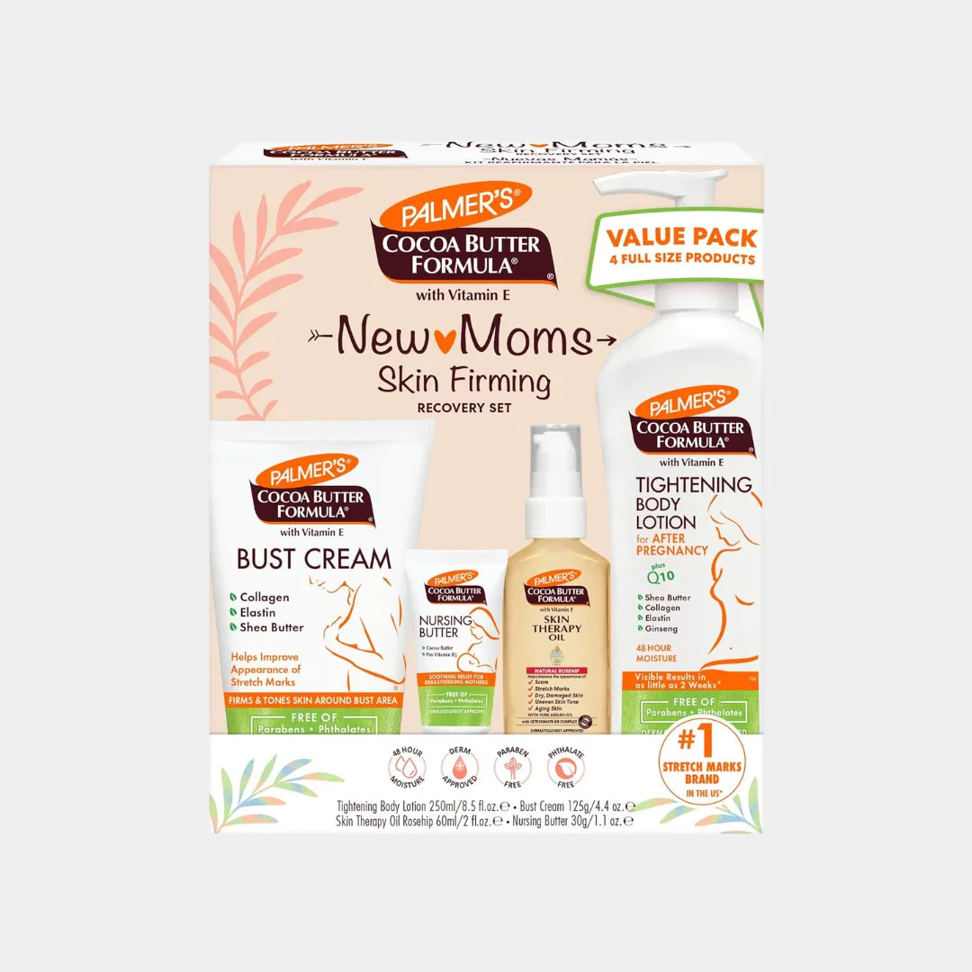 PALMER'S Cocoa Butter Formula New Moms Skin Recovery Set
