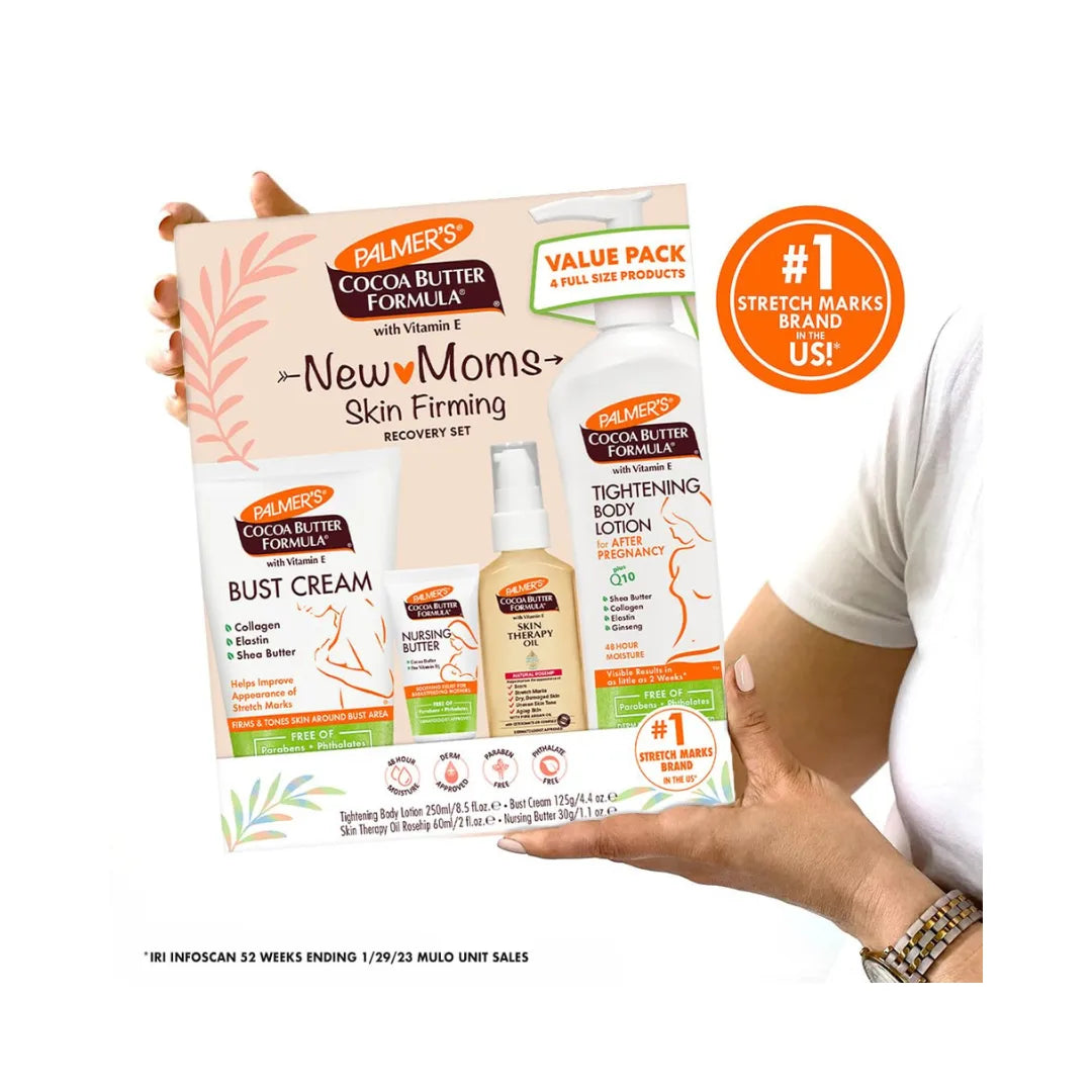 PALMER'S Cocoa Butter Formula New Moms Skin Recovery Set