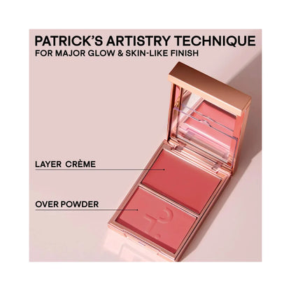PATRICK TA Major Headlines Double-Take Crème & Powder Blush Duo - She's That Girl
