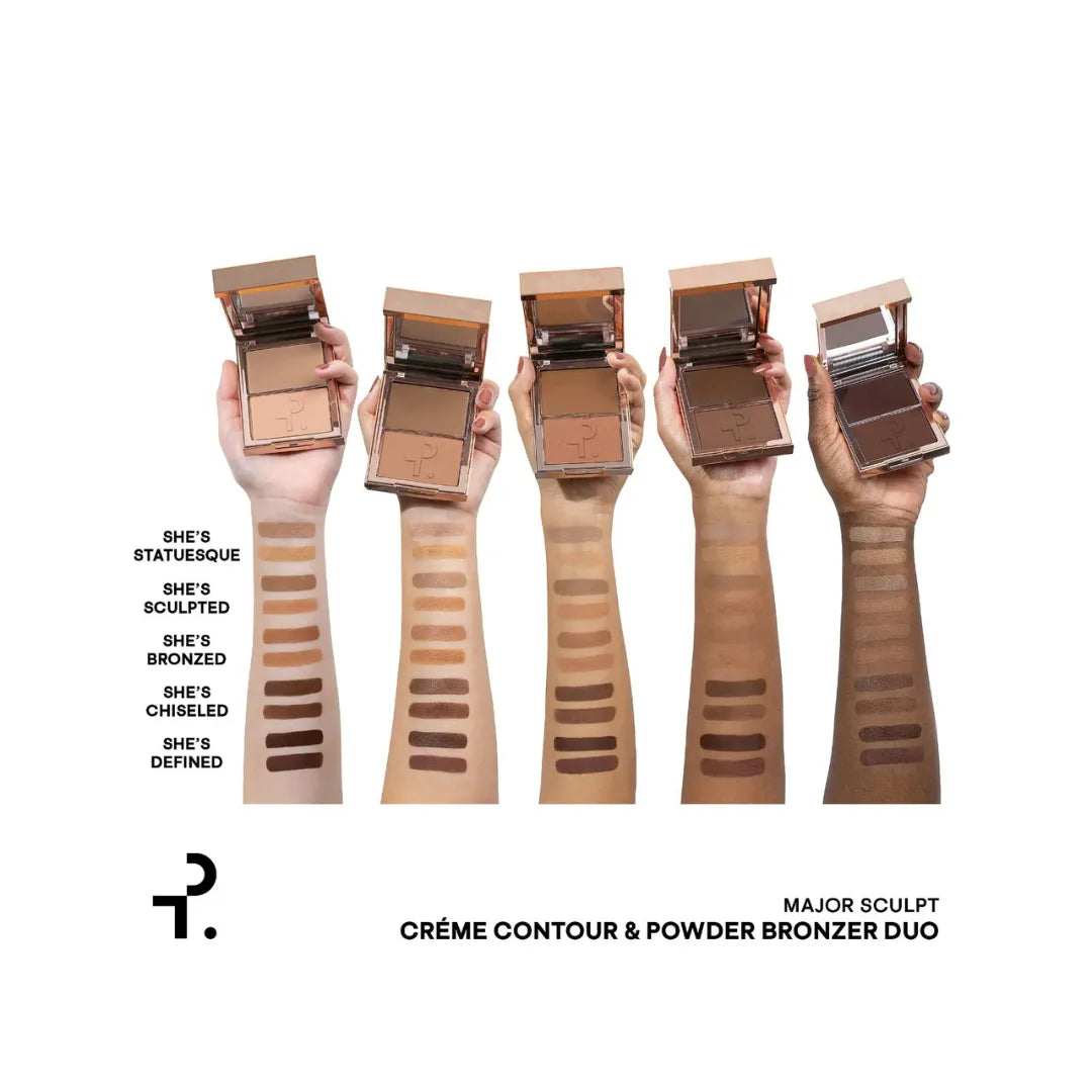 PATRICK TA Major Sculpt Crème Contour & Powder Bronzer Duo