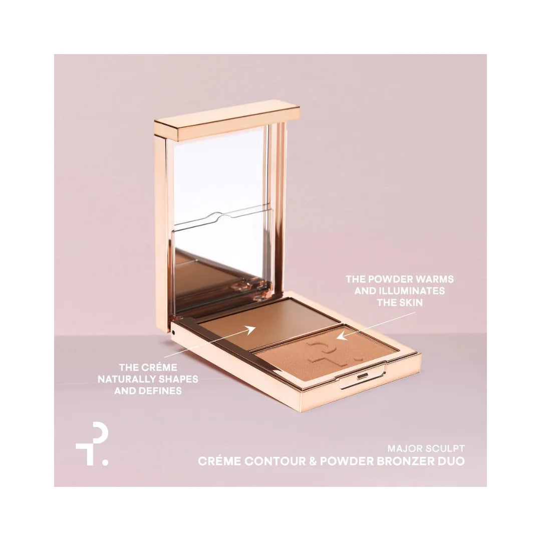 PATRICK TA Major Sculpt Crème Contour & Powder Bronzer Duo
